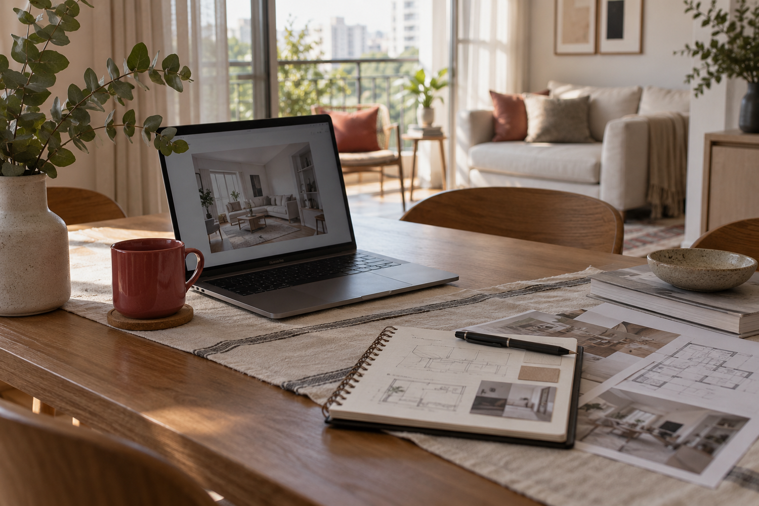 Consultoria de Home Staging realizada on-line